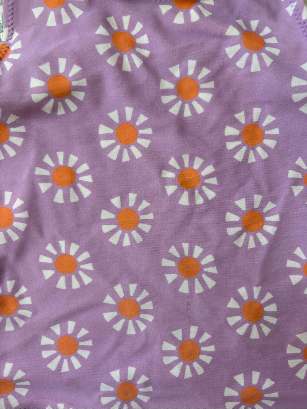 Primary Purple Bathing Suit Top - Picture 2 of 4